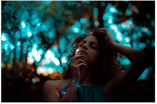 Bokeh,mulher,fotografia,fêmea,cor,azul