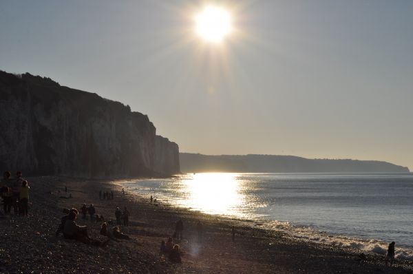 strand, tájkép, tenger, tengerpart, víz, természet