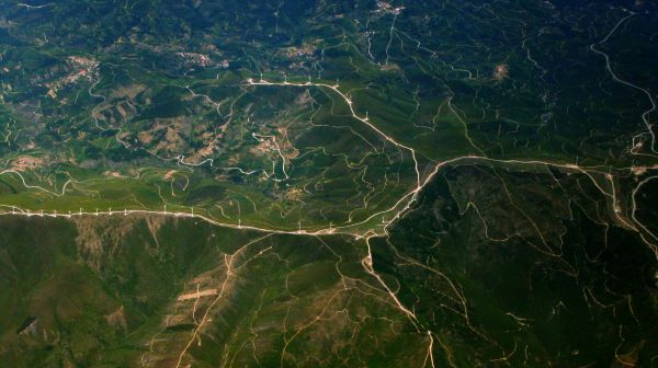 panorama,costa,estrada,moinho de vento,rio,reflexão