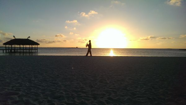 playa,mar,costa,Oceano,horizonte,sol