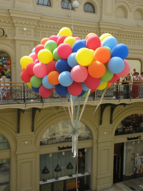 ballon, Couleur, jouet, gencive, des ballons, Moscou