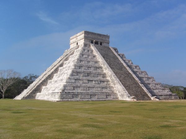 monument,pyramide,point de repère,Mexique,ruines,Badlands