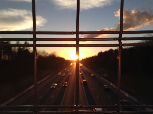 light,fence,sky,sun,sunrise,sunset