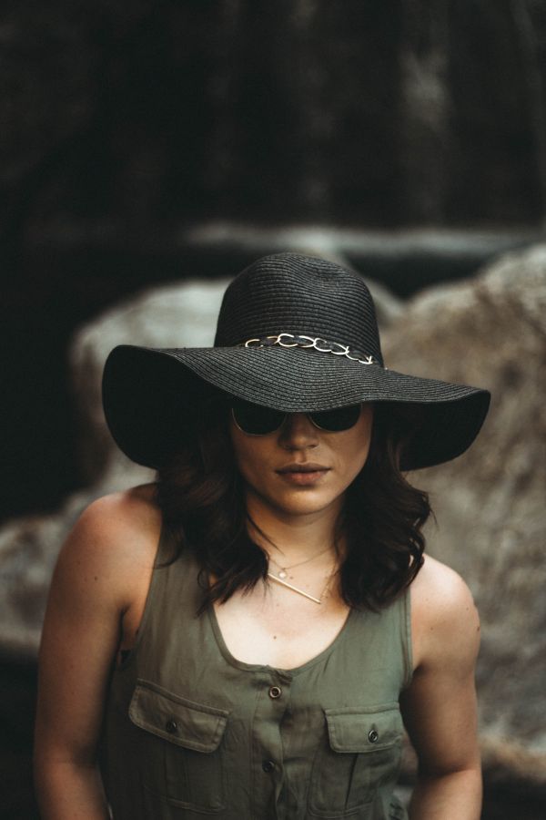 fille,la photographie,portrait,chapeau,Dame,Humain