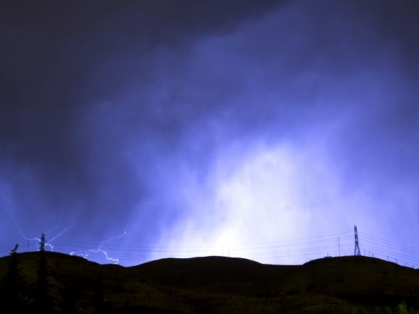 silhouette,nuage,ciel,nuit,atmosphère,Météo