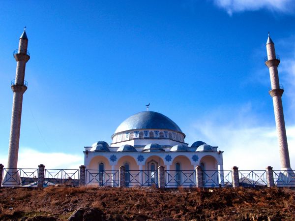 architektura, niebo, budynek, wieża, punkt orientacyjny, religia