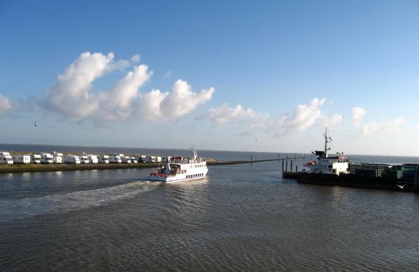 zee, kust, water, dok, boot, pier