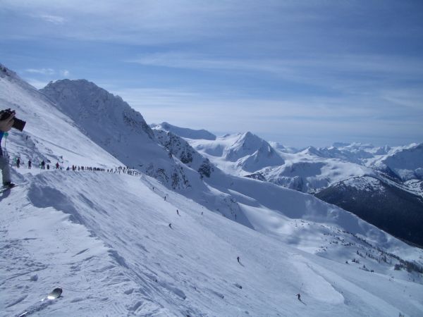 山, 雪, 冬, 山脈, 空, 丘