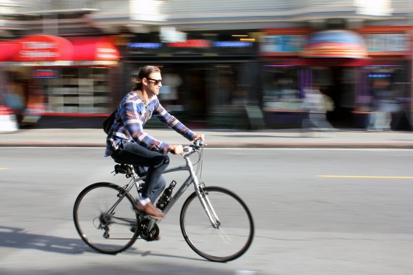 oameni, drum, bicicletă, om, în aer liber, stradă