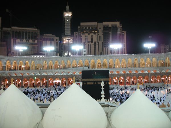 auditorium, costruzione, folla, pubblico, notte, religione