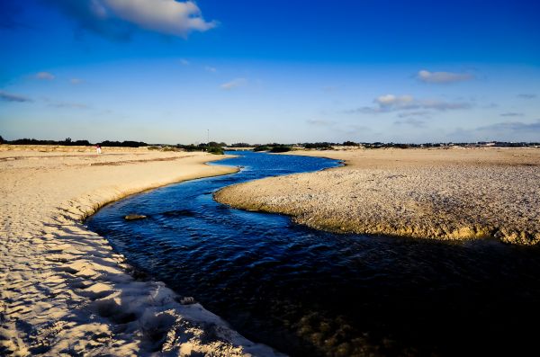 Strand, landskap, hav, kyst, vann, natur