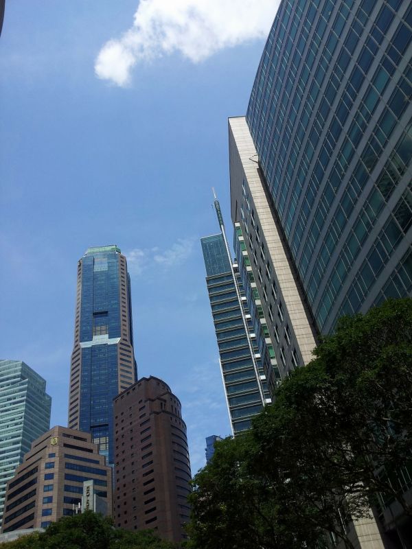 arquitetura, Horizonte, vidro, construção, cidade, Arranha-céu