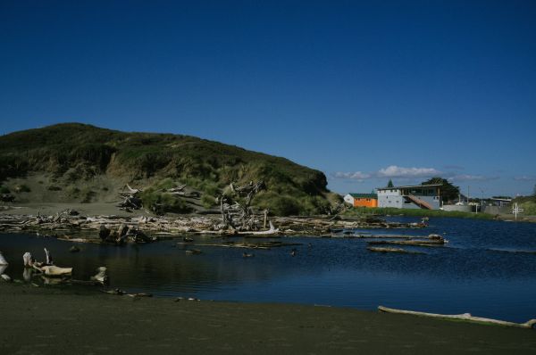 plage, mer, côte, océan, horizon, paysage