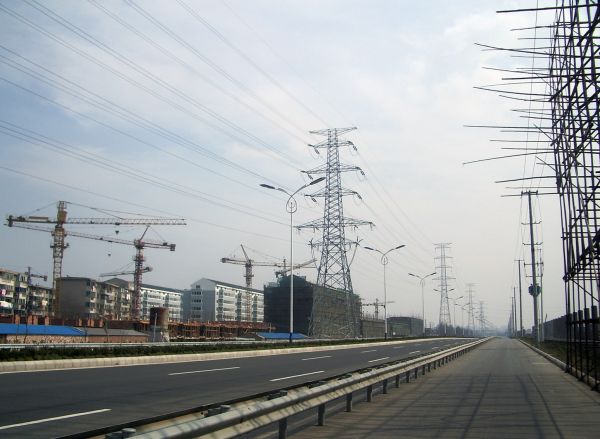 道路,通り,捨てられた,パワー,電気,旅行