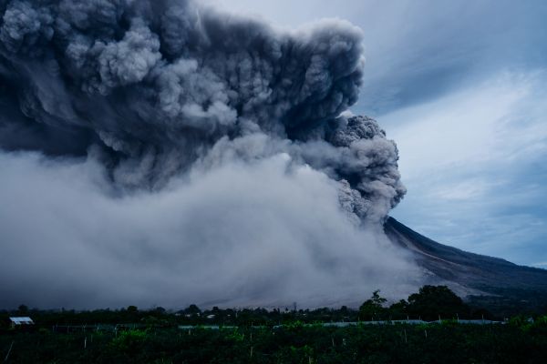 Natur, Berg, Wolke, Atmosphäre, Wetter, Kumulus