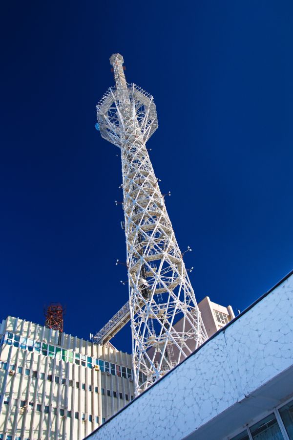 struktur,skyskraper,antenne,tårn,landemerke,blå