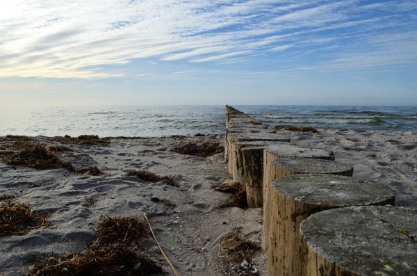 strand, tenger, tengerpart, tájkép, víz, természet