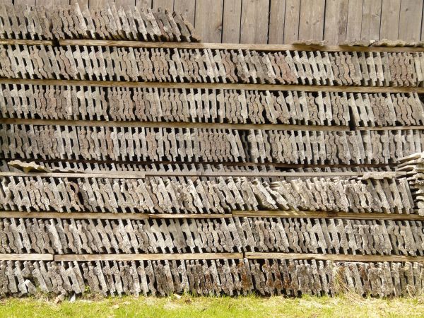 wood, wall, agriculture, fence, stone wall, stack