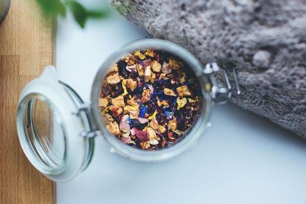 table,fruit,berry,flower,jar,meal