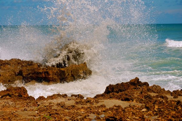 παραλία, θάλασσα, ακτή, νερό, φύση, άμμος