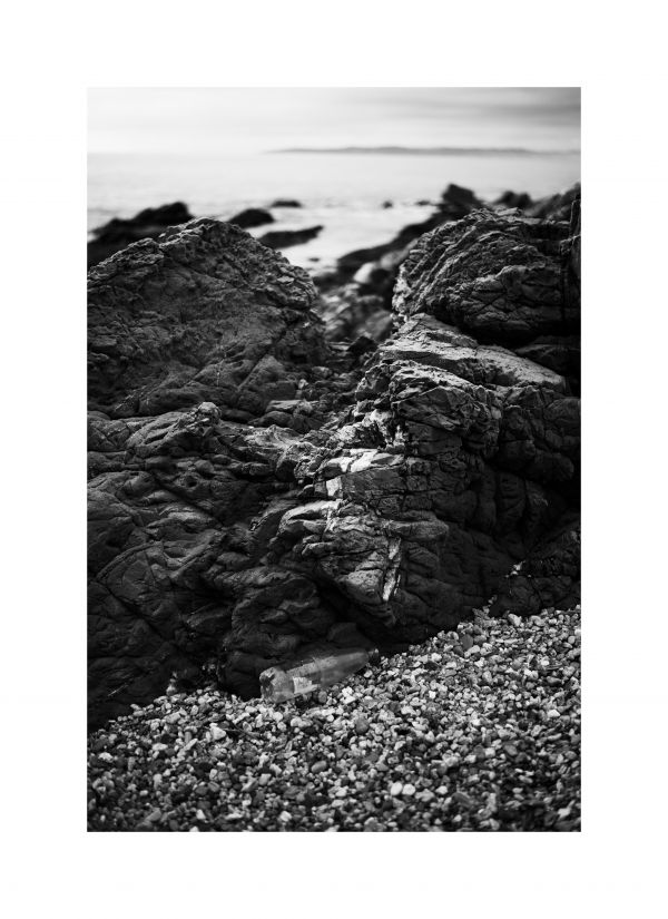 beach,sea,rock,black and white,white,photography