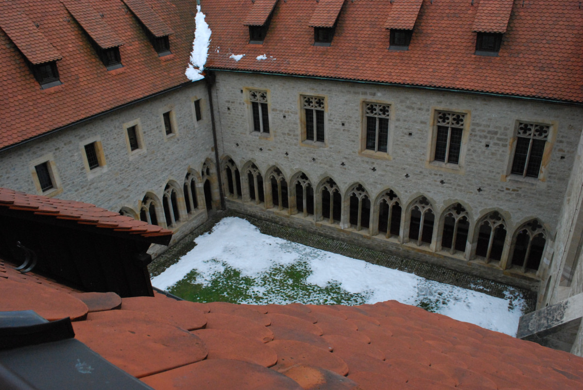 építészet, ház, tető, épület, palota, homlokzat, templom, tégla, udvar, kolostor, birtok, luther, Erfurt, ókori történelem, Ágoston kolostor