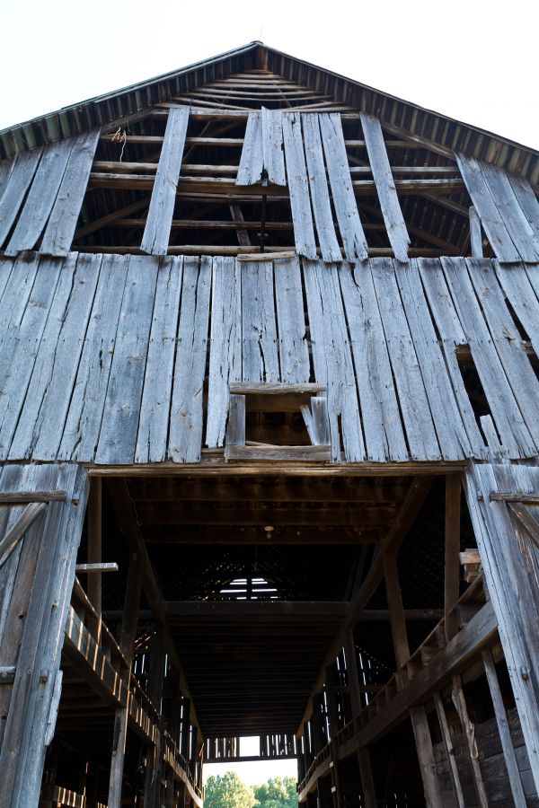 építészet, faipari, Farm, vidéki táj, tető, szerkezet