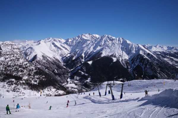 Berg, Schnee, Winter, Himmel, Sport, Gebirge