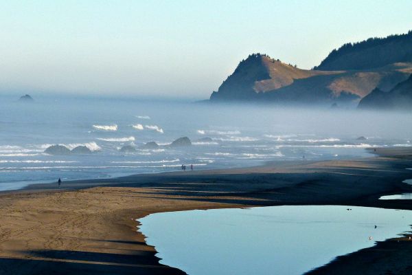 de praia, mar, costa, panorama, agua, natureza