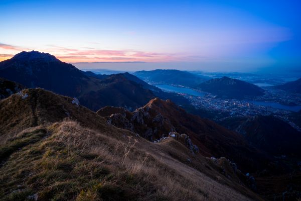 paesaggio, natura, natura selvaggia, montagna, nube, Alba