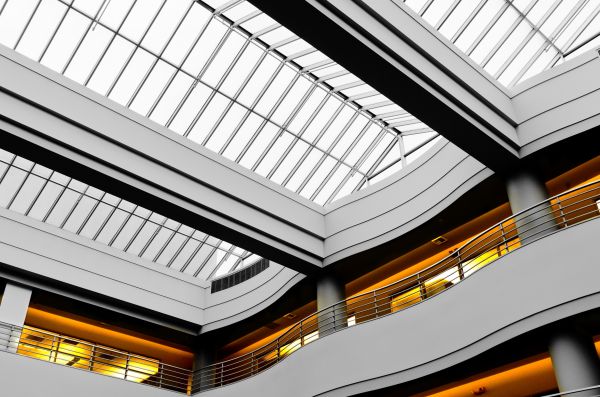 architecture,auditorium,glass,building,ceiling,facade