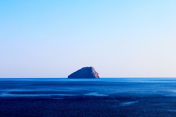 海,滨,海洋,海滩,水,岩