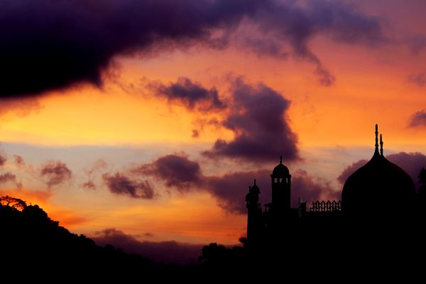 panorama,horizonte,silhueta,nuvem,céu,nascer do sol