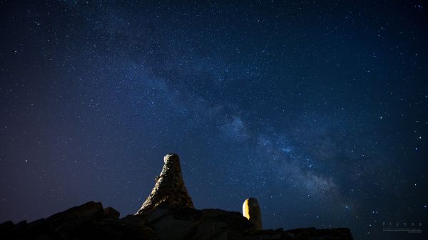 空, 夜, 星, 天の川, 雰囲気, スペース