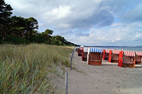 strand, hav, kyst, sand, ocean, boardwalk