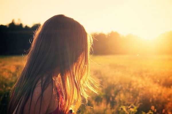 la nature,gens,fille,ensoleillement,Soleil,femme