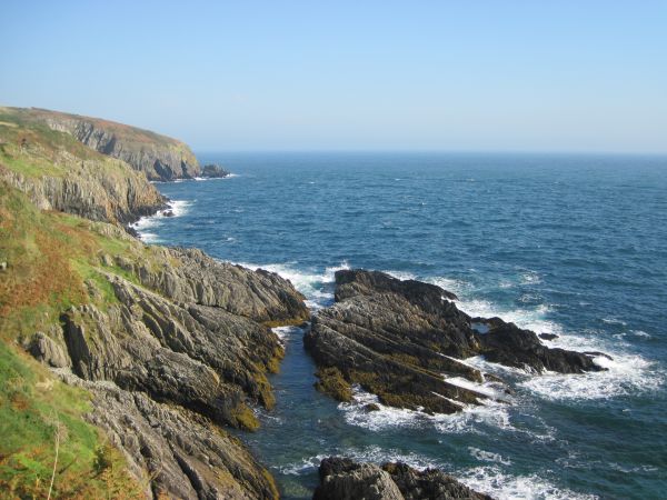 landscape, sea, coast, water, nature, rock