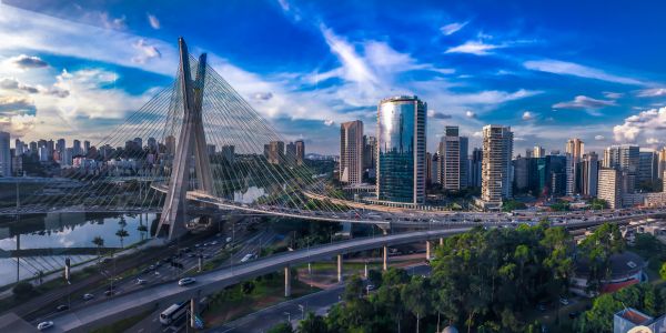 horizonte, arquitetura, céu, panorama, silhueta, estrutura