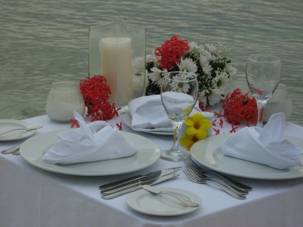 table, fork, cutlery, silverware, white, wood