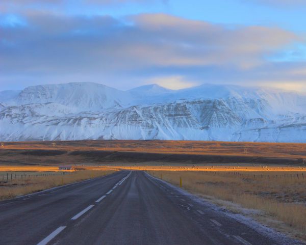 Landschaft, Horizont, Berg, Wolke, Schnee, Winter