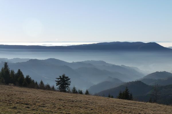 landskap, natur, horisont, villmark, fjell, snø