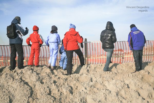 strand, sand, frankrike, gående, Berg, äventyr