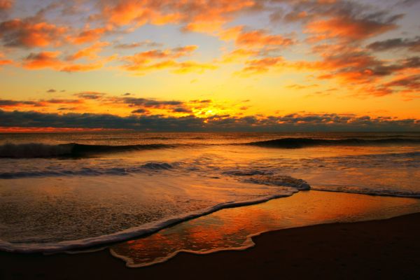 beach, sea, coast, water, nature, sand