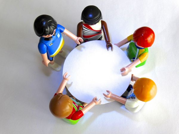 grup,masa,jucărie,conversaţie,vorbi,Playmobil