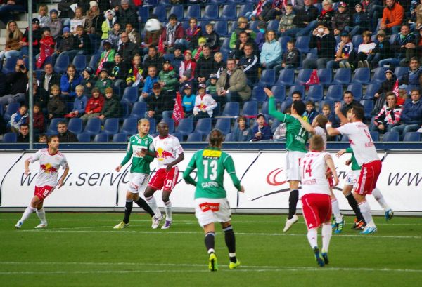 gras, structuur, veld-, spel, menigte, voetbal