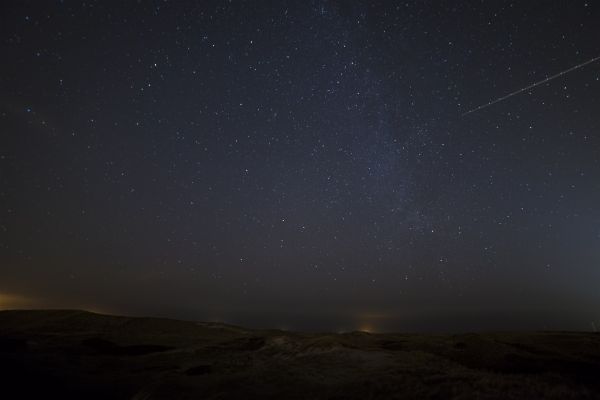 nebe, noc, hvězda, mléčná dráha, atmosféra, stezka