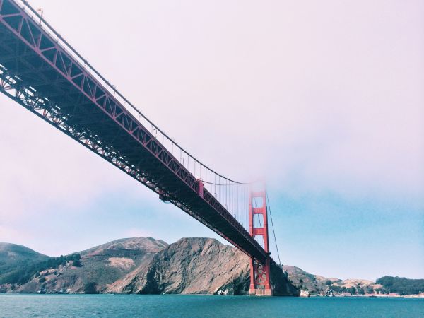 mar,arquitetura,ponte,Ponte de golden gate,São Francisco,portão Dourado