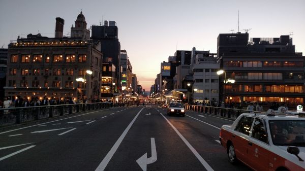 pedone,strada,traffico,strada,auto,orizzonte