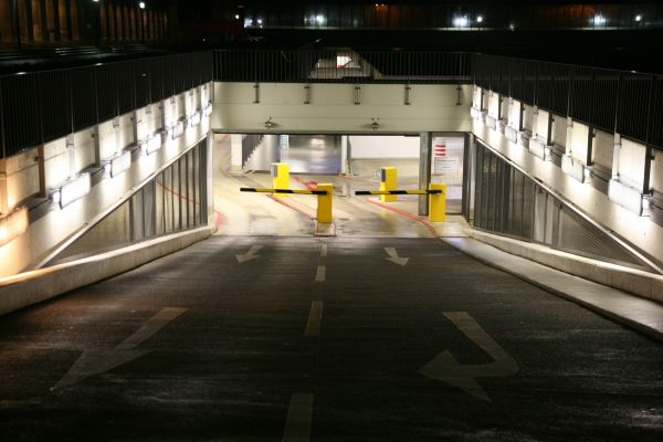 leggero,legna,notte,metropolitana,riflessione,parcheggio