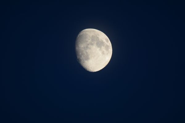 ciel, nuit, atmosphère, lune, pleine lune, clair de lune